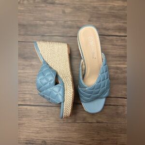 Nature Breeze Wedge Sandal NWOT